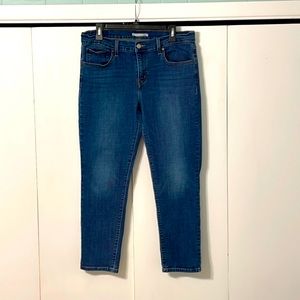 Levi Strauss Waist Size 31 Blue Boyfriend Jeans